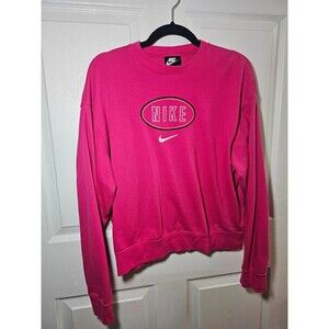 Women's Nike Hot Pink Sweatshirt Medium